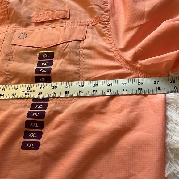 BNWT The American Outdoorsman Short Sleeve Peach Size XXL - Picture 6 of 7